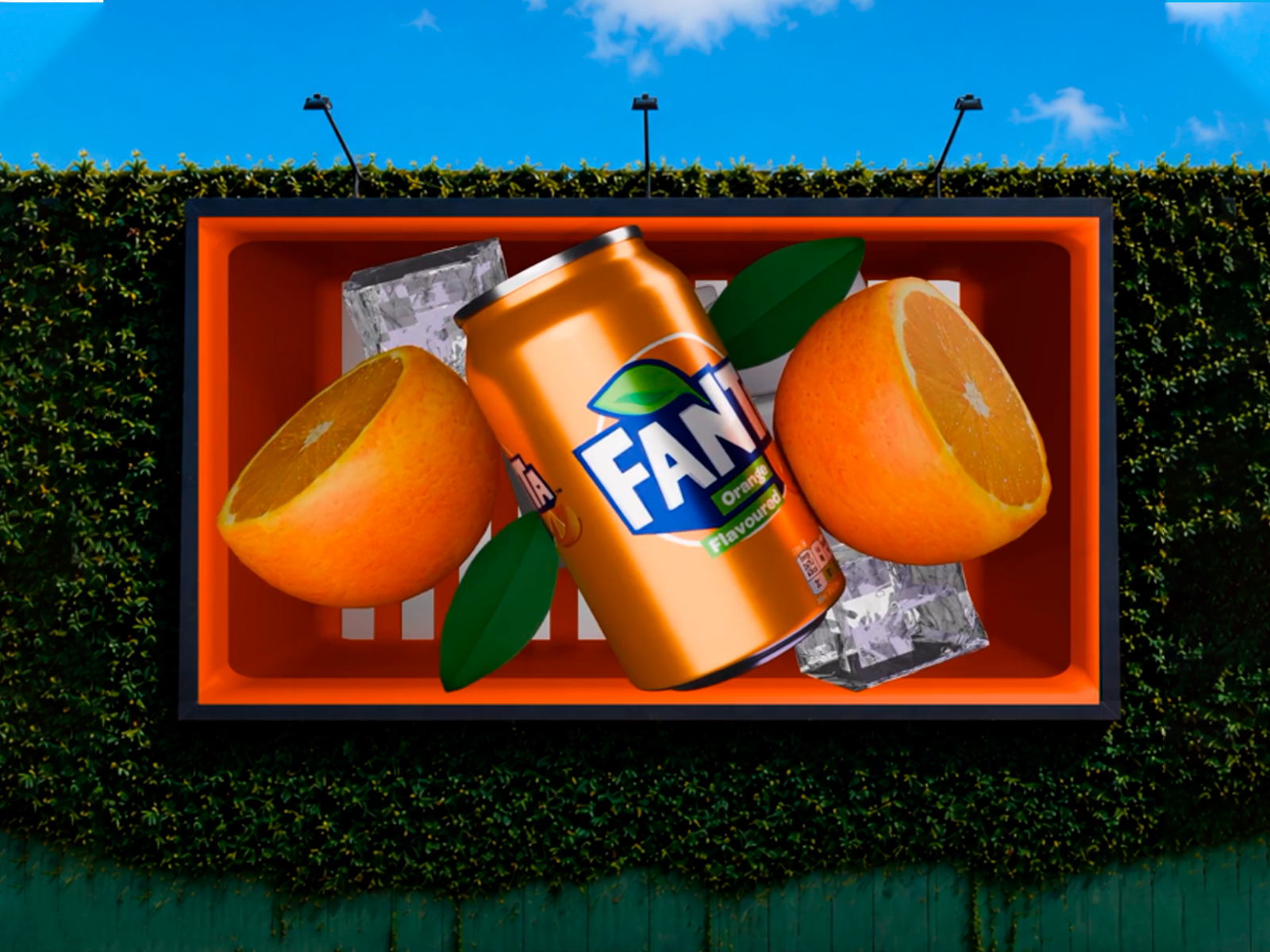 Projeto Fanta — painel reto